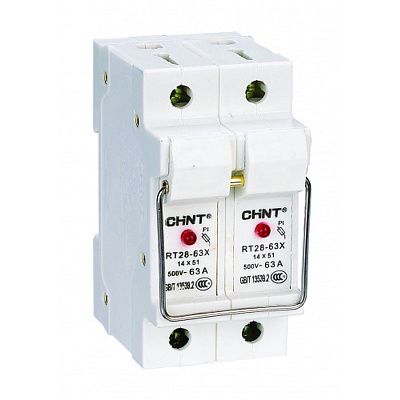 RT28-63X 14х51 2П (R) | Держатель плавких вставок с индикацией