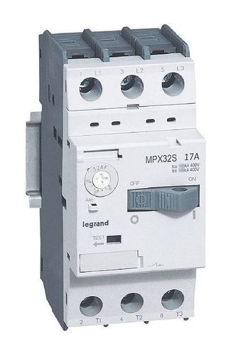 MPX³ 17А 3P, термомагнитный расцепитель | Силовой автомат для защиты двигателя
