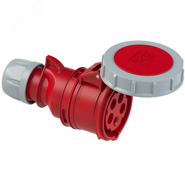 2252-6 | Розетка кабельная PCE 32А 3P+E+N IP67 380В
