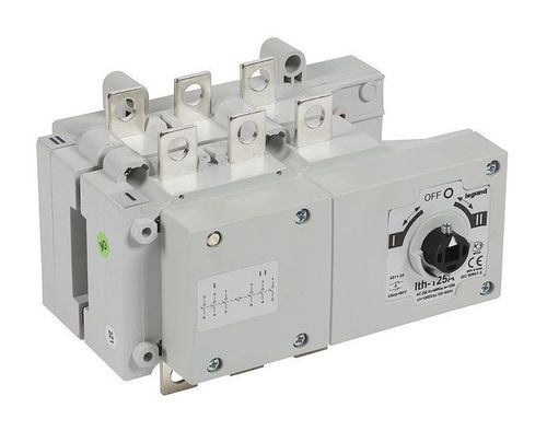 DCX-M 125А 3P, фронтальное исполнение | Реверсивный рубильник