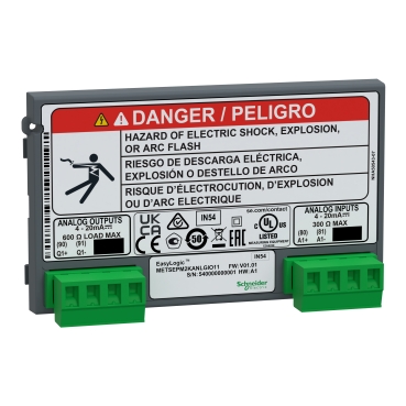 METSEPM2KANLGIO11 | EasyLogic PM2x30 модуль аналог вх/вых