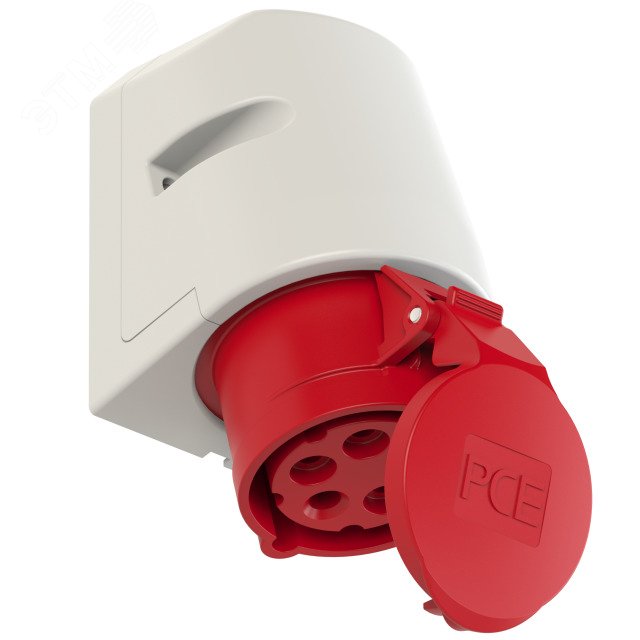 115-6 | Розетка накладная PCE 16А 380В 3P+N+E IP44