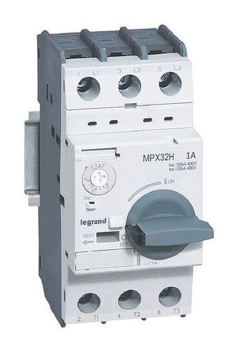 MPX³ 1А 3P, термомагнитный расцепитель | Силовой автомат для защиты двигателя