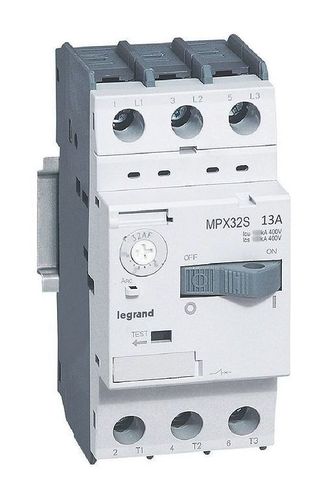MPX³ 13А 3P, термомагнитный расцепитель | Силовой автомат для защиты двигателя