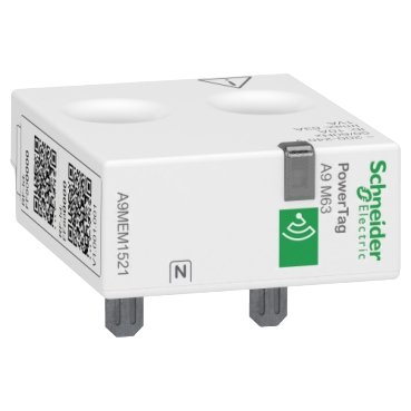 A9MEM1521 | Беспроводной датчик PowerTag ACTI9 1P+N ВЕРХ=S=