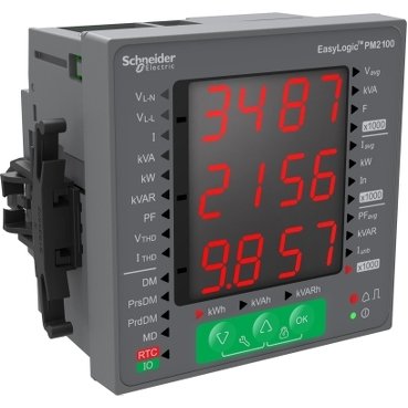 METSEPM2110R | Cчетчик многофункциональный PM2110, 3-ф, LED, кл.т. 1
