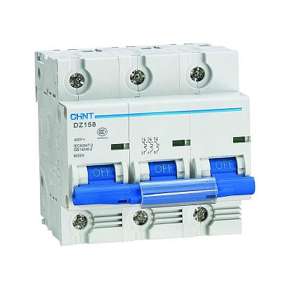 DZ158-125H 3P 125A 10kA х-ка (8-12In) (R) | Автоматический выключатель