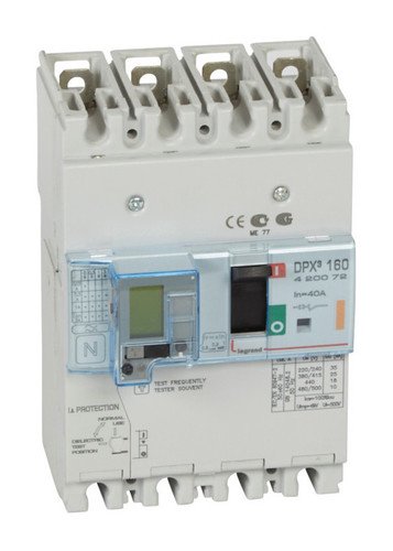 DPX³, 25кА, 4P, 80А | Силовой автомат