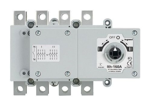 DCX-M 160А 4P, фронтальное исполнение | Реверсивный рубильник