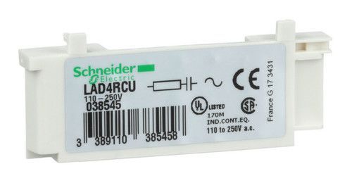 LAD4RCU | RC модуль ограничения коммутационных перенапряжений АС 110…240В