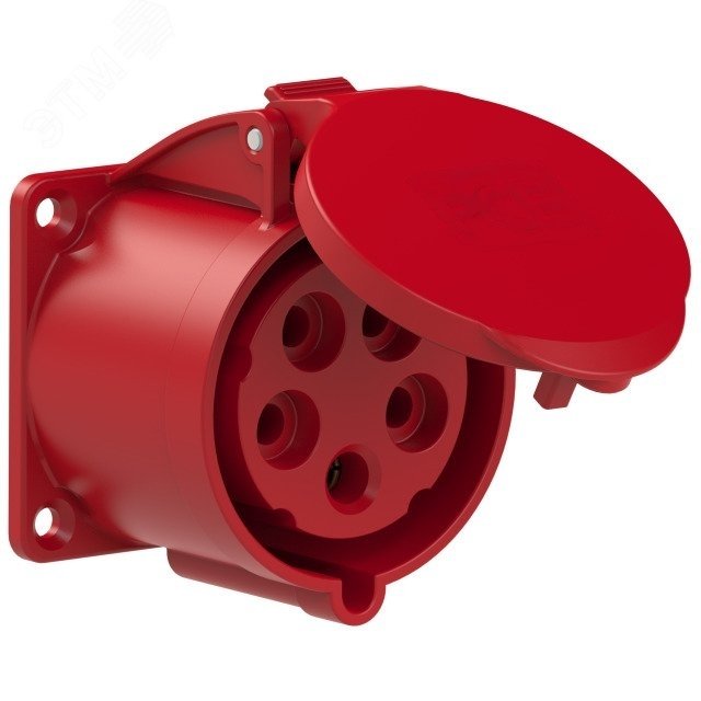 325-6 | Розетка встраиваемая PCE 32А 380В 3P+N+E IP44