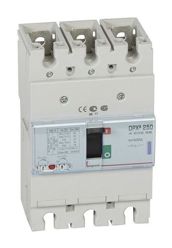 DPX³ 250, термомагнитный, 50кА, 3P, 200А | Силовой автомат