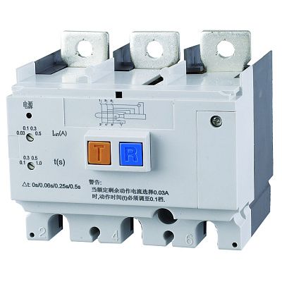 NM8NL-125 4P AC RCD1 рег. ток утечки 0,03-0,1-0,3-1A (R) | Диф. модуль