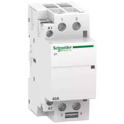 A9C20842 | Модульный контактор iCT40A 2НО 220/240В АС 50ГЦ