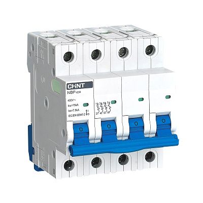 NBP-63R 4P 6A 15кА 8In (R) | Автоматический выключатель