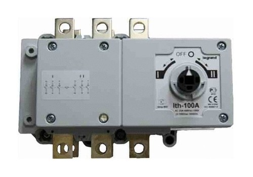 DCX-M 1250А 3P, фронтальное исполнение | Реверсивный рубильник