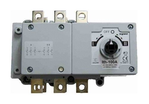 DCX-M 1250А 3P, фронтальное исполнение | Реверсивный рубильник