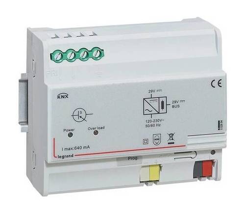 KNX. Системный блок питания 640мА. DIN 6 модулей