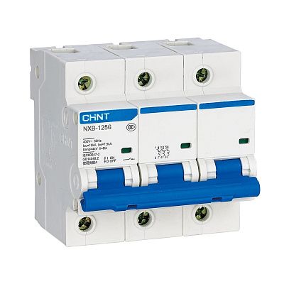 NXB-125 3P 125А 10kA х-ка D (R) | Автоматический выключатель